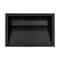 Ruvati 20 x 14 inch Gunmetal Black Stainless Steel Undermount Ramp Bathroom Sink Stainless Steel RVH6140BL - alternate 2